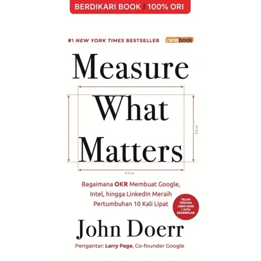 Measure What Matters : Bagaimana OKR Membuat Google, Intel, hingga Linkedln Meraih Pertumbuhan 10 Kali Lipat